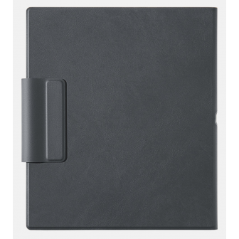 Vakarey Custodia In Pelle PU A Libro Per Boox Note Air 5C Con Cinturino E Supporto Multiangolo – Grigio